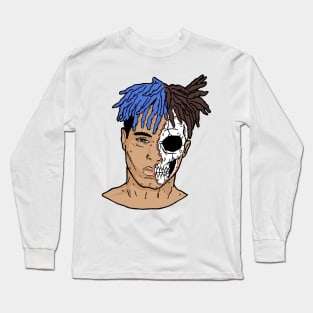 XXX Blue Skull Long Sleeve T-Shirt